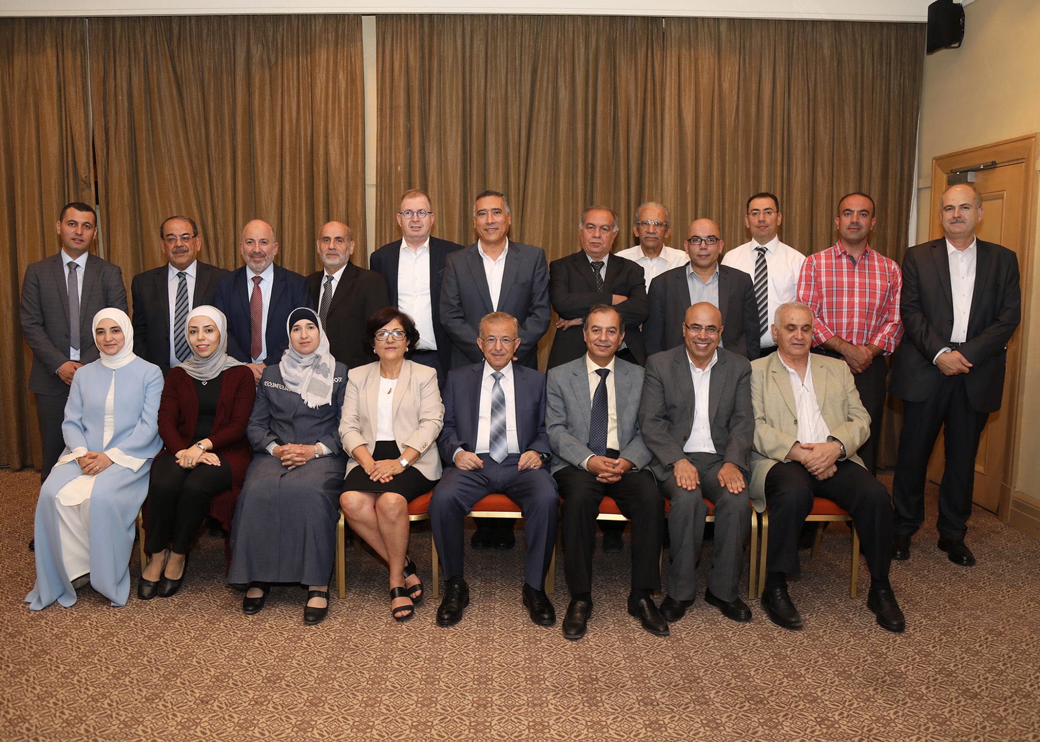 Jordanian Society of Rheumatology members group photo